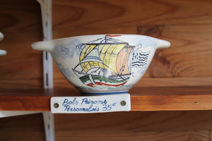 Bol Breton décor Bateau